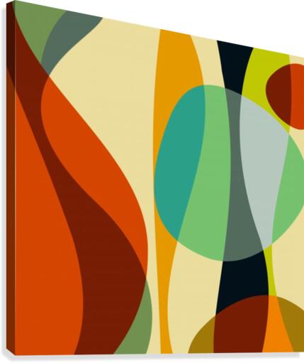 Abstract Composition 748 Canvas Print