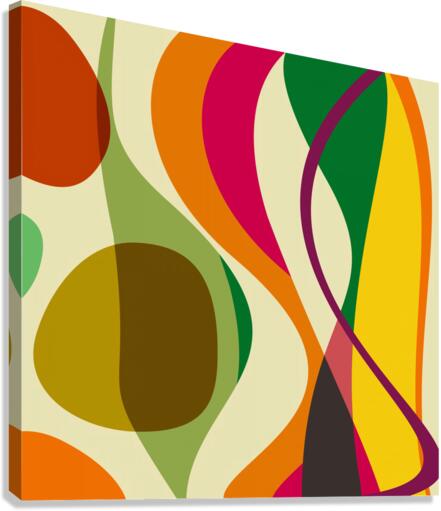 Abstract Composition 747 Canvas Print