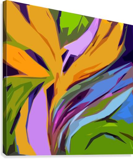Abstract Composition 735 Canvas Print