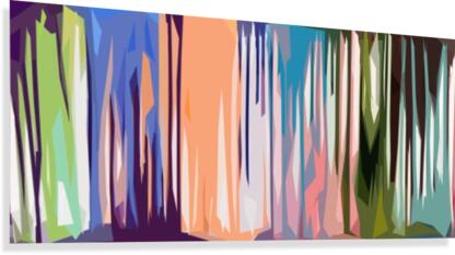 Abstract Composition 722 Canvas Print