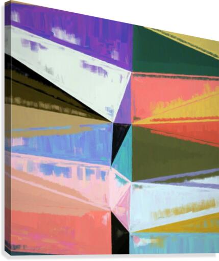 Abstract Composition 725 Canvas Print