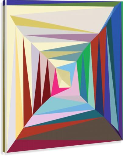 Abstract Composition 689 Canvas Print