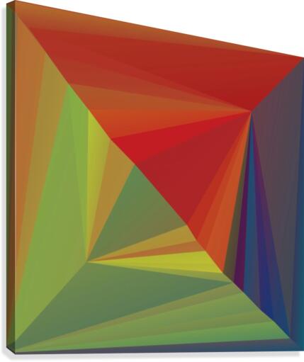 Abstract Composition 673 Canvas Print