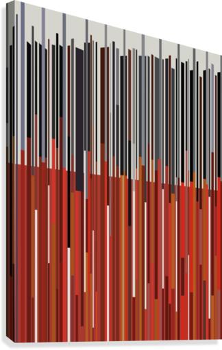 Abstract Composition 661 Canvas Print