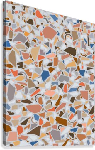 Abstract Composition 658 Canvas Print