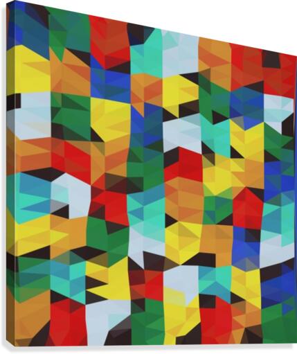Abstract Composition 648 Canvas Print