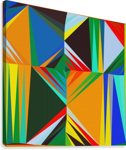 Abstract Composition 650 Canvas Print