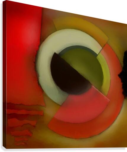 Abstract Composition 200 Canvas Print