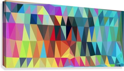 Abstract Composition 643 Canvas Print