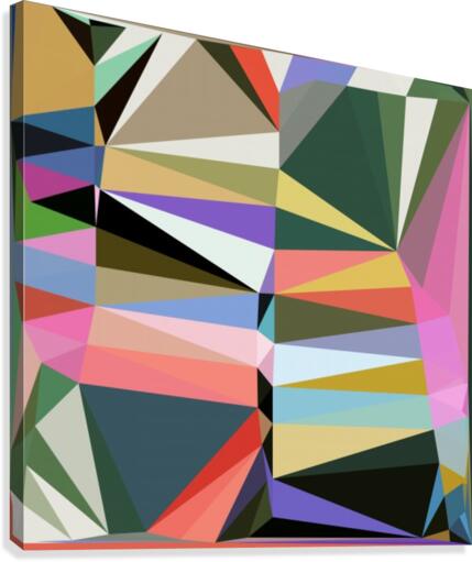Abstract Composition 639 Canvas Print