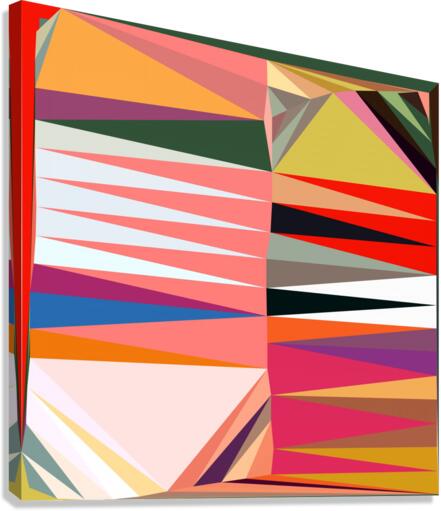Abstract Composition 638 Canvas Print