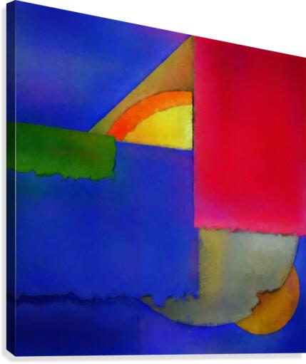 Abstract Composition 100 Canvas Print