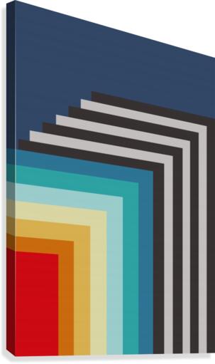 Abstract Composition 633 Canvas Print