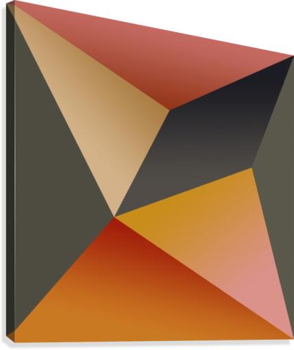 Abstract Composition 592 Canvas Print