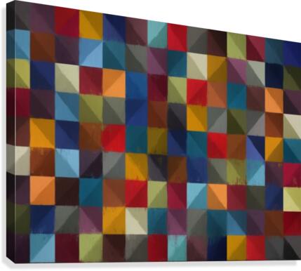 Abstract Composition 250 Canvas Print