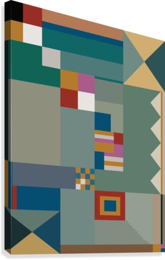 Abstract Composition 523 Canvas Print