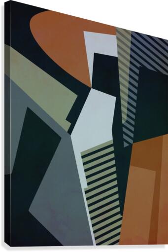 Abstract Composition 1132 Canvas Print