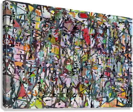 Pollock Wink 3 Canvas Print
