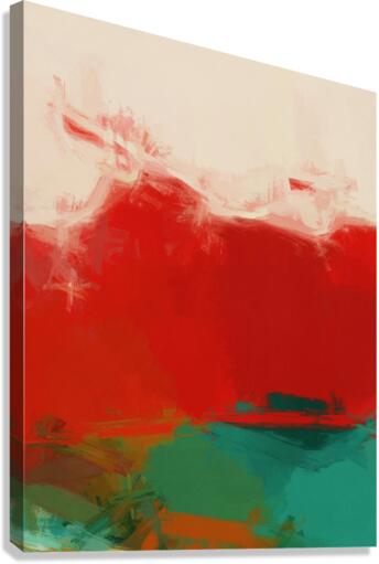 Abstract Landscape Canvas Print
