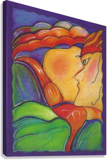 RENCONTRES Canvas Print