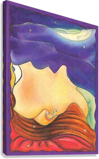 LA REVEUSE Canvas Print