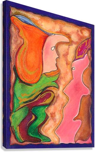 Confidences Canvas Print