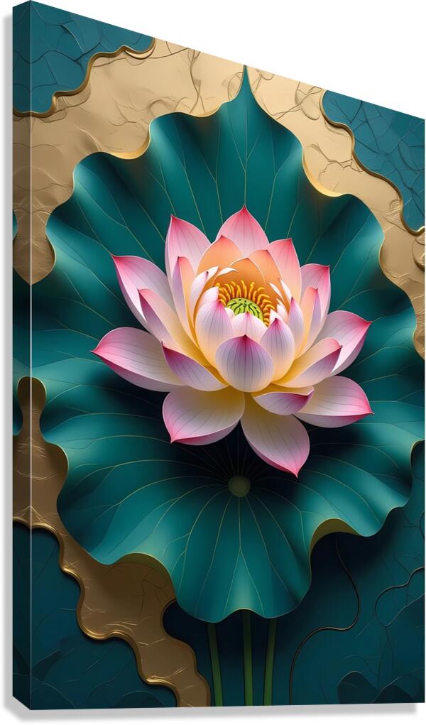 Blossom of Serenity Canvas Print