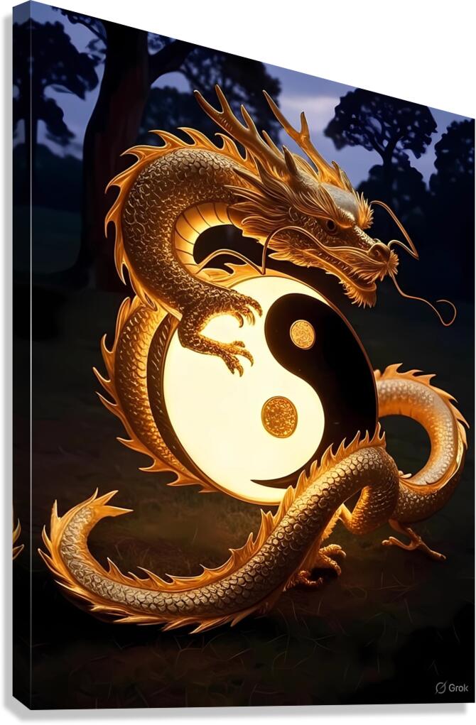  The Guardian of Balance Canvas Print