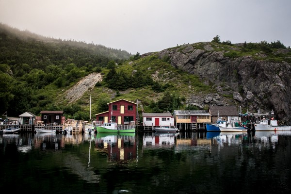 Nova Scotia Village Print