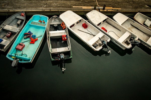 Bar Harbor Boats Print