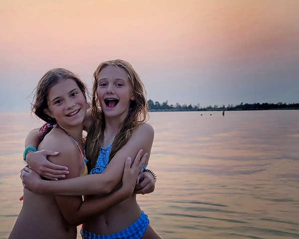 K and A  8x10 canvas   Print