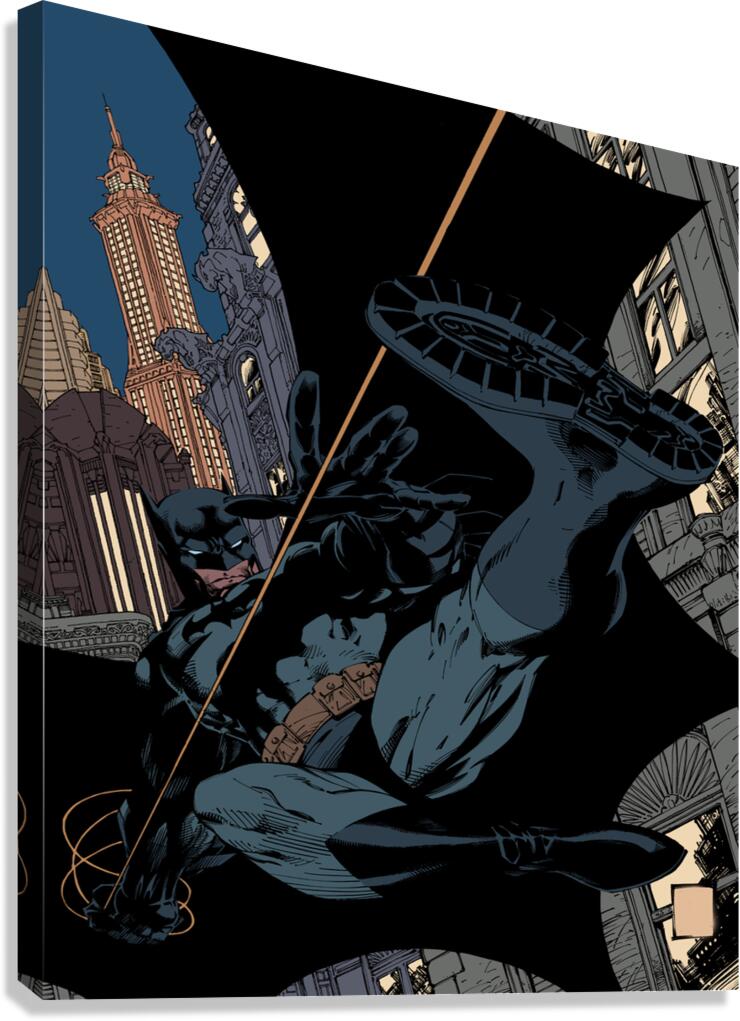 Bat Man Canvas Print