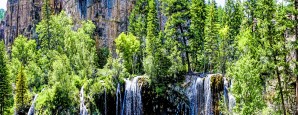 Back Country Waterfalls   Colorado Zoom  - Waterfall 