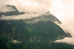 Day Arrives in the Upper Austrian Alps