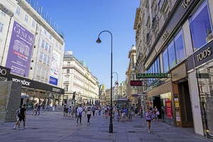 Graben Shopping District in Vienna Austria 1 of 4