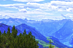 In the Mountains of Berchtesgaden 1 of 3   Rare Masters Collection