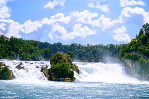 The Falls Swirl - Rheinfall Switzerland - Rhine Falls