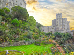 Windsor Castle at Sunset