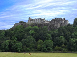 Stirling Castle Under Painted Skies