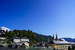 Radiant - A Fine Spring Morning in Berchtesgaden Town Germany