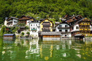 Snapshot in Time Hallstatt in the Upper Austria Alps 2 of 3