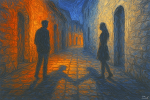 Only the Shadows Touched in Dubrovnik