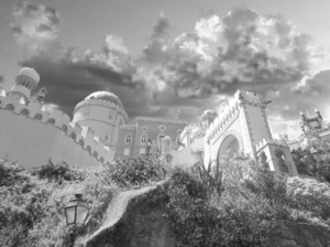 BW Fairy Tale Palace Palacio Nacional da Pena Portugal