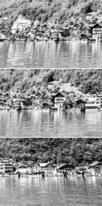 BWFairy Tale Town of Hallstatt in the Salzkammergut UNESCO World Heritage Region of Austria 1 of 3 - Rare Masters Collection