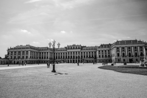 BW Magnificent Schonbrunn Palace in Vienna Austria 1 of 3