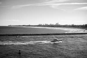 BW On Our Way Back Home LANDSCAPE The Sailfish Tournament and Derby Collection Singer Island West Palm Beach Florida