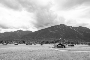 BW Snapshot in Time Grainau Germany near Garmisch