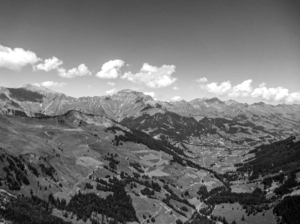 BW The Bernese Alps Switzerland