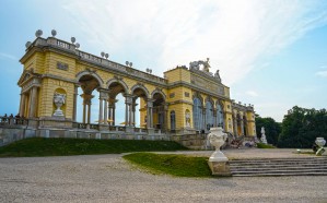 Majestic Gloriette at Schoenbrunn in Vienna Austria