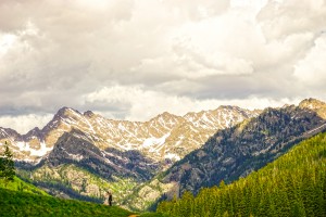 Romance in the Mountains - Bride and Groom Wedding